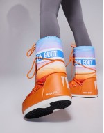 Moonboot Icon high in orange and blue